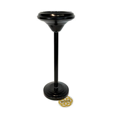 Будкрам купить Пепельница на ножке, нержавеющая сталь, черный Efor