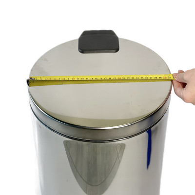 Будкрам купить Ведро с педалью 40Л, нержавеющая сталь, хром Efor Ведро с педалью 40Л, нержавеющая сталь, хром Efor 5