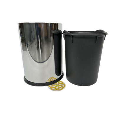 Будкрам купить Мусорное ведро 12Л без крышки, нержавеющая сталь, хром Efor Мусорное ведро 12Л без крышки, нержавеющая сталь, хром Efor 2