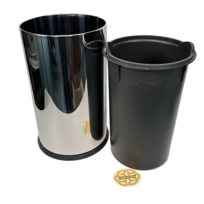 Будкрам купить Мусорное ведро 20 Л без крышки, нержавеющая сталь, хром Efor Мусорное ведро 20 Л без крышки, нержавеющая сталь, хром Efor 2