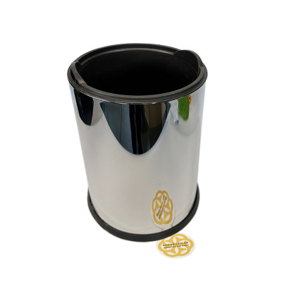Будкрам купити Відро для сміття 16 Л без кришки, нержавіюча сталь, хром Efor