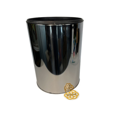 Будкрам купить Мусорное ведро 30 Л без крышки, нержавеющая сталь, хром Efor