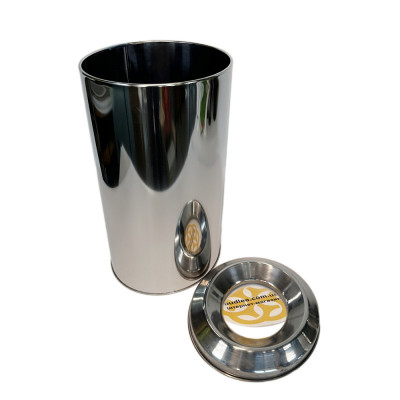 Будкрам купить Ведро для мусора 16 Л без крышки, нержавеющая сталь, хром Efor Ведро для мусора 16 Л без крышки, нержавеющая сталь, хром Efor 2