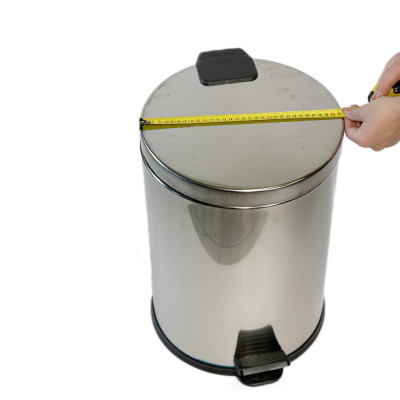 Будкрам купить Мусорное ведро с педалью 30Л, нержавеющая сталь, микролифт, хром Sanpreis Мусорное ведро с педалью 30Л, нержавеющая сталь, микролифт, хром Sanpreis 6