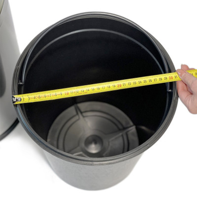 Будкрам купить Мусорное ведро с педалью 30Л, нержавеющая сталь, микролифт, хром Sanpreis Мусорное ведро с педалью 30Л, нержавеющая сталь, микролифт, хром Sanpreis 5