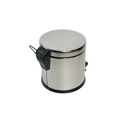 Будкрам купить Мусорное ведро с педалью 3Л, нержавеющая сталь, хром Sanpreis Мусорное ведро с педалью 3Л, нержавеющая сталь, хром Sanpreis 2