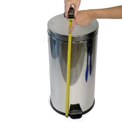 Будкрам купить Мусорное ведро с педалью 40Л, нержавеющая сталь, микролифт, хром Sanpreis Мусорное ведро с педалью 40Л, нержавеющая сталь, микролифт, хром Sanpreis 6