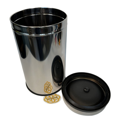 Будкрам купить Мусорное ведро 20Л с поворотной крышкой нержавеющая сталь, хром Efor Мусорное ведро 20Л с поворотной крышкой нержавеющая сталь, хром Efor 4