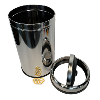 Будкрам купить Мусорное ведро 20Л с поворотной крышкой нержавеющая сталь, хром Efor Мусорное ведро 20Л с поворотной крышкой нержавеющая сталь, хром Efor 3