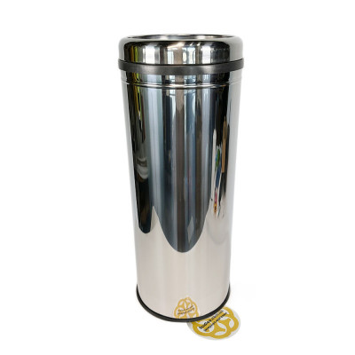 Будкрам купить Мусорное ведро 32 Л без крышки, нержавеющая сталь, хром Efor Мусорное ведро 32 Л без крышки, нержавеющая сталь, хром Efor 3