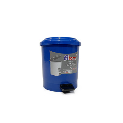 Будкрам купити Пластикове відро для сміття з педаллю на 6Л, синє Afacan Plastik Пластикове відро для сміття з педаллю на 6Л, синє Afacan Plastik 6