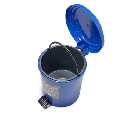 Будкрам купити Пластикове відро для сміття з педаллю на 6Л, синє Afacan Plastik Пластикове відро для сміття з педаллю на 6Л, синє Afacan Plastik 4