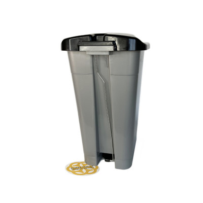 Будкрам купить Ведро для мусора с педалью 20 Л, пластик, серый Afacan Plastik Ведро для мусора с педалью 20 Л, пластик, серый Afacan Plastik 4