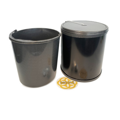 Будкрам купити Відро вбудоване під мийку 11 Л, нержавіюча сталь, чорний Efor Відро вбудоване під мийку 11 Л, нержавіюча сталь, чорний Efor 5