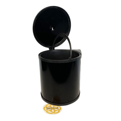 Будкрам купити Відро вбудоване під мийку 11 Л, нержавіюча сталь, чорний Efor Відро вбудоване під мийку 11 Л, нержавіюча сталь, чорний Efor 4