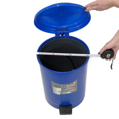 Будкрам купити Пластикове відро для сміття з педаллю 30 л, синій Afacan Plastik Пластикове відро для сміття з педаллю 30 л, синій Afacan Plastik 5