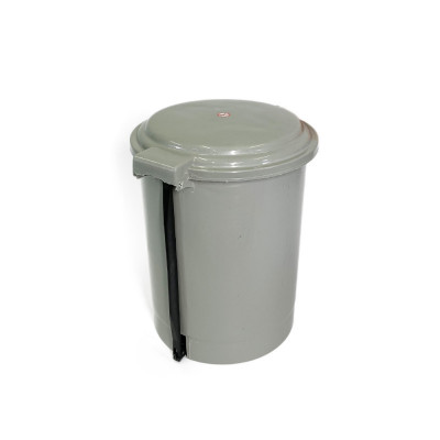 Будкрам купити Пластикове відро для сміття з педаллю 30 л, сірий Afacan Plastik Пластикове відро для сміття з педаллю 30 л, сірий Afacan Plastik 2
