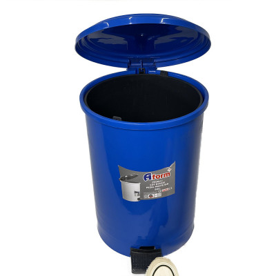 Будкрам купити Відро для сміття з педаллю 40 Л, пластик, синій Afacan Plastik Відро для сміття з педаллю 40 Л, пластик, синій Afacan Plastik 3