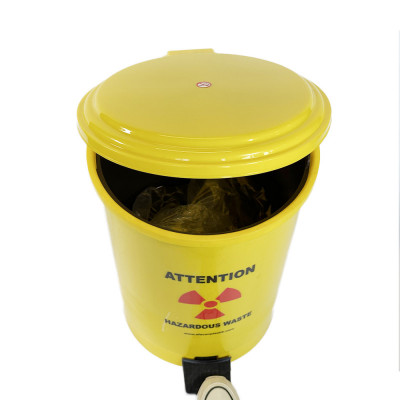 Будкрам купити Пластикове відро для сміття з педаллю 40 л, жовтий Afacan Plastik Пластикове відро для сміття з педаллю 40 л, жовтий Afacan Plastik 3