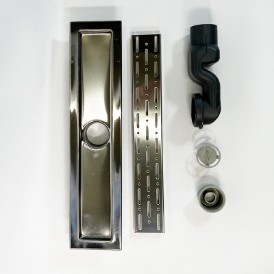 Будкрам купити Душовий трап VEGA LUX 50 см, горизонтальний, S-подібний сифон, грати - дощ Sanpreis Душовий трап VEGA LUX 50 см, горизонтальний, S-подібний сифон, грати - дощ Sanpreis 4