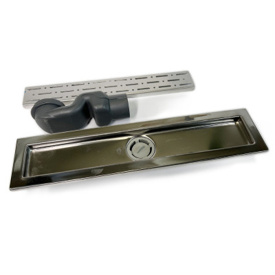 Будкрам купити Душовий трап VEGA LUX 50 см, горизонтальний, S-подібний сифон, грати - дощ Sanpreis Душовий трап VEGA LUX 50 см, горизонтальний, S-подібний сифон, грати - дощ Sanpreis 3