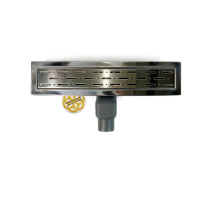 Будкрам купить Душевой трап VEGA LUX 40 см, горизонтальний, решётка - дождь Sanpreis