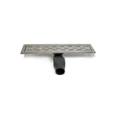 Будкрам купити Душовий трап VEGA LUX 40 см, горизонтальний, S-подібний сифон, грати - дощ Sanpreis Душовий трап VEGA LUX 40 см, горизонтальний, S-подібний сифон, грати - дощ Sanpreis 2