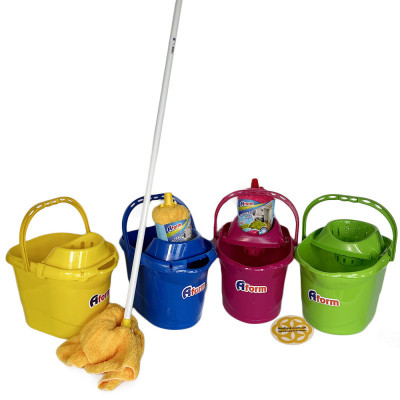 Будкрам купить Набор для уборки COMFORT, ведро на 12 л, швабра 128 см Afacan Plastik Набор для уборки COMFORT, ведро на 12 л, швабра 128 см Afacan Plastik 5