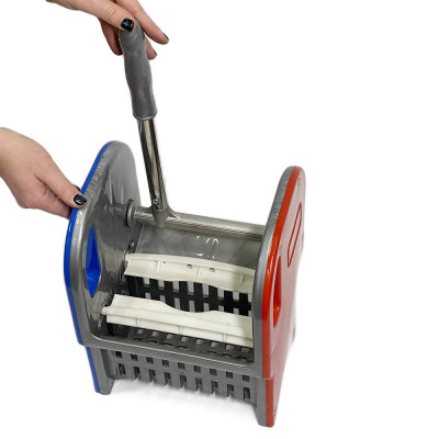 Будкрам купить Тележка для уборки на одно ведро 25 Л, с отжимом Afacan Тележка для уборки на одно ведро 25 Л, с отжимом Afacan 3