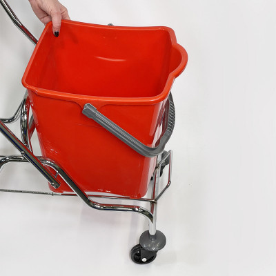 Будкрам купити Візок для збирання на 2 відра по 25 л, з віджимом Afacan Plastik Візок для збирання на 2 відра по 25 л, з віджимом Afacan Plastik 6