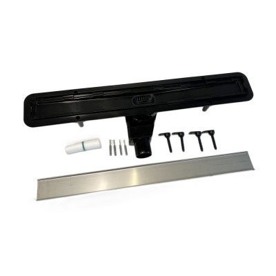 Будкрам купить Душевой канал STREAM 70 см, горизонтальный, с поворотным S-образным сифоном, решётка под плитку WATERWAY Душевой канал STREAM 70 см, горизонтальный, с поворотным S-образным сифоном, решётка под плитку WATERWAY 3