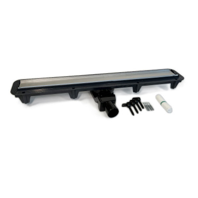 Будкрам купить Душевой канал STREAM 80 см, горизонтальный, с поворотным S-образным сифоном, решётка под плитку WATERWAY Душевой канал STREAM 80 см, горизонтальный, с поворотным S-образным сифоном, решётка под плитку WATERWAY 4