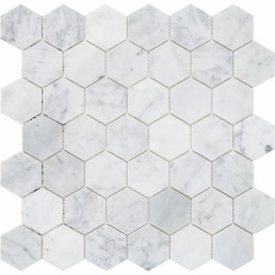 Будкрам купить C-MOS HEXAGON BIANCO CARRARA POL (1 сорт)