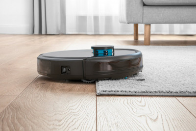 Будкрам купити Sencor Робот-пилосос Sencor , 400Вт, h=9.8см, пил - 0.45л, вода - 0.24л, автон. робота до 120хв, вага-2.5кг, НЕРА, чорний Sencor Робот-пилосос Sencor , 400Вт, h=9.8см, пил - 0.45л, вода - 0.24л, автон. робота до 120хв, вага-2.5кг, НЕРА, чорний 4