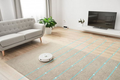 Будкрам купити Sencor Робот-пилосос, 400Вт, h=9,8см, вологе прибирання, конт пил -0,45л, вода -0,24л, НЕРА, білий Sencor Робот-пилосос, 400Вт, h=9,8см, вологе прибирання, конт пил -0,45л, вода -0,24л, НЕРА, білий 6