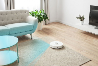 Будкрам купити Sencor Робот-пилосос, 400Вт, h=9,8см, вологе прибирання, конт пил -0,45л, вода -0,24л, НЕРА, білий Sencor Робот-пилосос, 400Вт, h=9,8см, вологе прибирання, конт пил -0,45л, вода -0,24л, НЕРА, білий 13