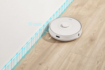 Будкрам купити Sencor Робот-пилосос, 400Вт, h=9,8см, вологе прибирання, конт пил -0,45л, вода -0,24л, НЕРА, білий Sencor Робот-пилосос, 400Вт, h=9,8см, вологе прибирання, конт пил -0,45л, вода -0,24л, НЕРА, білий 3