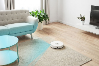 Будкрам купити Sencor Робот-пилосос, 400Вт, h=9,8см, вологе прибирання, конт пил -0,45л, вода -0,24л, НЕРА, білий Sencor Робот-пилосос, 400Вт, h=9,8см, вологе прибирання, конт пил -0,45л, вода -0,24л, НЕРА, білий 14