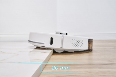 Будкрам купити Sencor Робот-пилосос, 400Вт, h=9,8см, вологе прибирання, конт пил -0,45л, вода -0,24л, НЕРА, білий Sencor Робот-пилосос, 400Вт, h=9,8см, вологе прибирання, конт пил -0,45л, вода -0,24л, НЕРА, білий 16