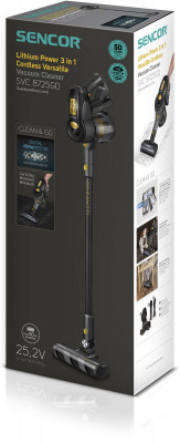 Будкрам купить Sencor Пылесос беспроводный, 400Вт, конт пыль -0,5л, автон. раб. до 50мин, НЕРА, турбощётка, черный Sencor Пылесос беспроводный, 400Вт, конт пыль -0,5л, автон. раб. до 50мин, НЕРА, турбощётка, черный 21