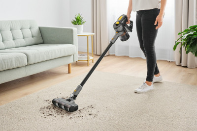 Будкрам купить Sencor Пылесос беспроводный, 400Вт, конт пыль -0,5л, автон. раб. до 50мин, НЕРА, турбощётка, черный Sencor Пылесос беспроводный, 400Вт, конт пыль -0,5л, автон. раб. до 50мин, НЕРА, турбощётка, черный 14