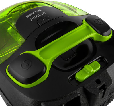 Будкрам купить Sencor Пылесос контейнерный Allegro, 890Вт, конт пыль -1,5л, НЕРА, черно-зеленый Sencor Пылесос контейнерный Allegro, 890Вт, конт пыль -1,5л, НЕРА, черно-зеленый 5