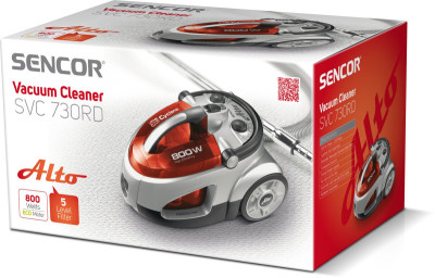 Будкрам купити Sencor Пилосос контейнерний Alto, 800Вт, конт пил -1,5л, НЕРА, червоно-сірий Sencor Пилосос контейнерний Alto, 800Вт, конт пил -1,5л, НЕРА, червоно-сірий 20