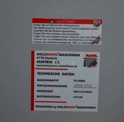 Будкрам купить Циркулярная пила Holzmann TS 250FL Циркулярная пила Holzmann TS 250FL 14