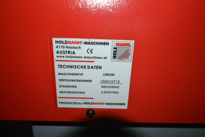 Будкрам купити Свердлильно-пазувальний верстат Holzmann LBM 290 Свердлильно-пазувальний верстат Holzmann LBM 290 4