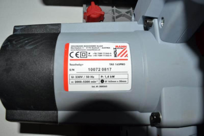 Будкрам купити Занурювальна дискова пилка Holzmann TAS 165PRO (напрямна лінійка не входить до комплектації) Занурювальна дискова пилка Holzmann TAS 165PRO (напрямна лінійка не входить до комплектації) 9