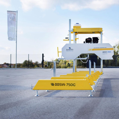 Будкрам купить Ленточная пилорама BAMATO BBSW-750G (бензиновая) Ленточная пилорама BAMATO BBSW-750G (бензиновая) 7