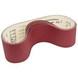 Будкрам купити Комплект шліфувальних стрічок 1 шт. зерно 60, 3 шт. зерно 80, 3 шт. зерно 100, 3 шт. зерно 120 Holzmann