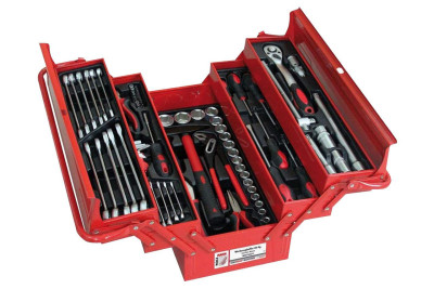 Будкрам купить Ящик с инструментом, 86 элементов Holzmann WZK 86CRV