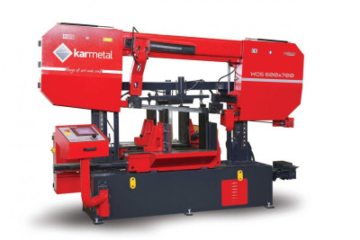 Будкрам купить Автоматическая двухколонная ленточная пила по металлу Karmetal WOS 600x700